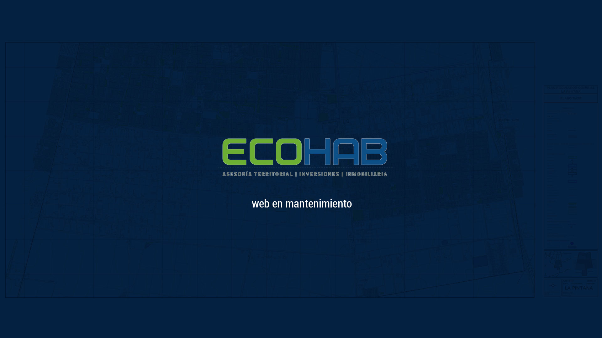 Sitio Web en Mantenimiento